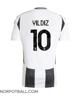 Billige Fotballdrakt Juventus Kenan Yildiz #10 Replika Hjemmedrakt 2024-25 Kortermet